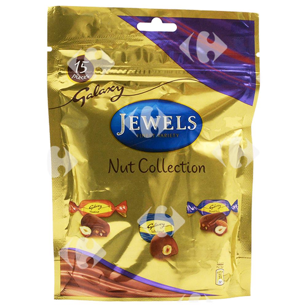 [654907] Chocolat Collection Fruits Secs Galaxy Jewels 140g