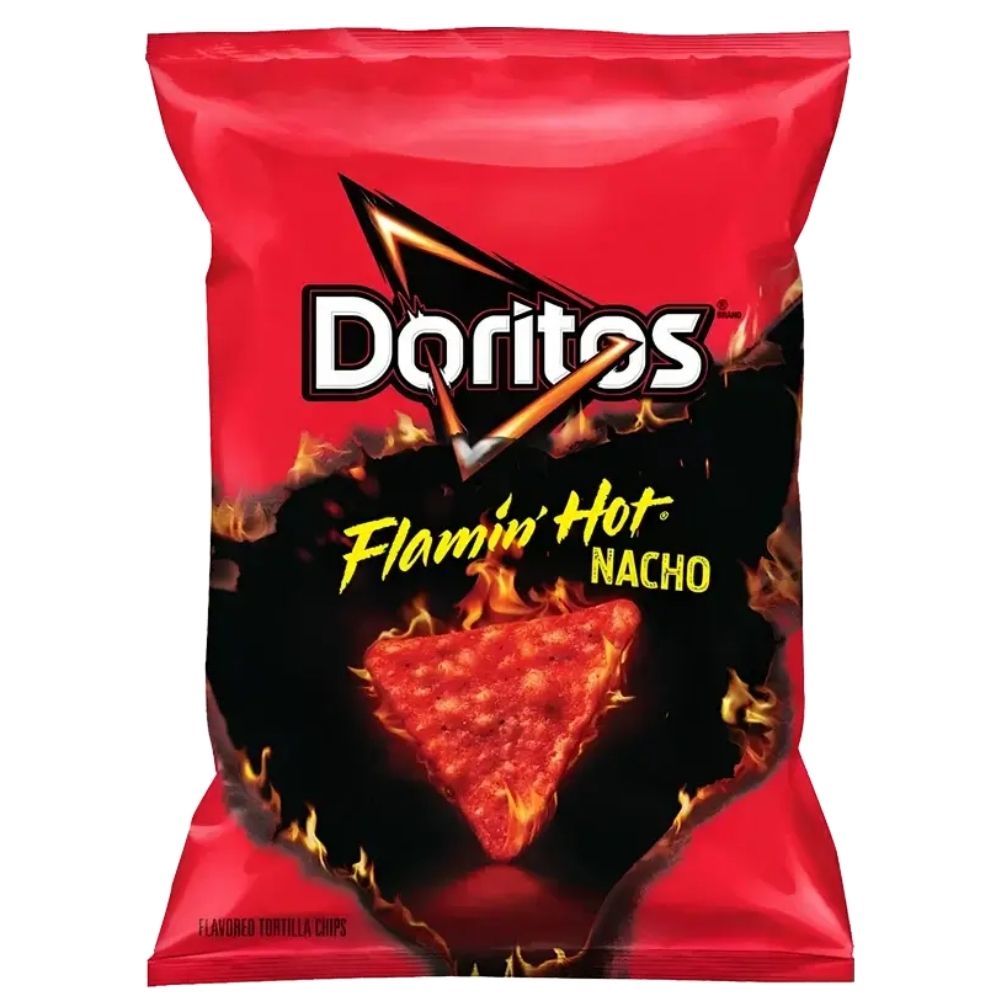 [723638] Chips Tortillas Hot Nacho Doritos 75 G