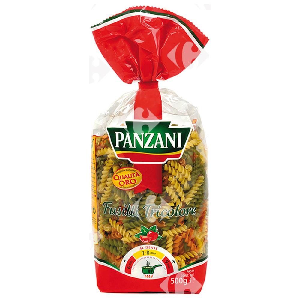 [73980] Pâtes Fusilli Tricolore Panzani 500g.