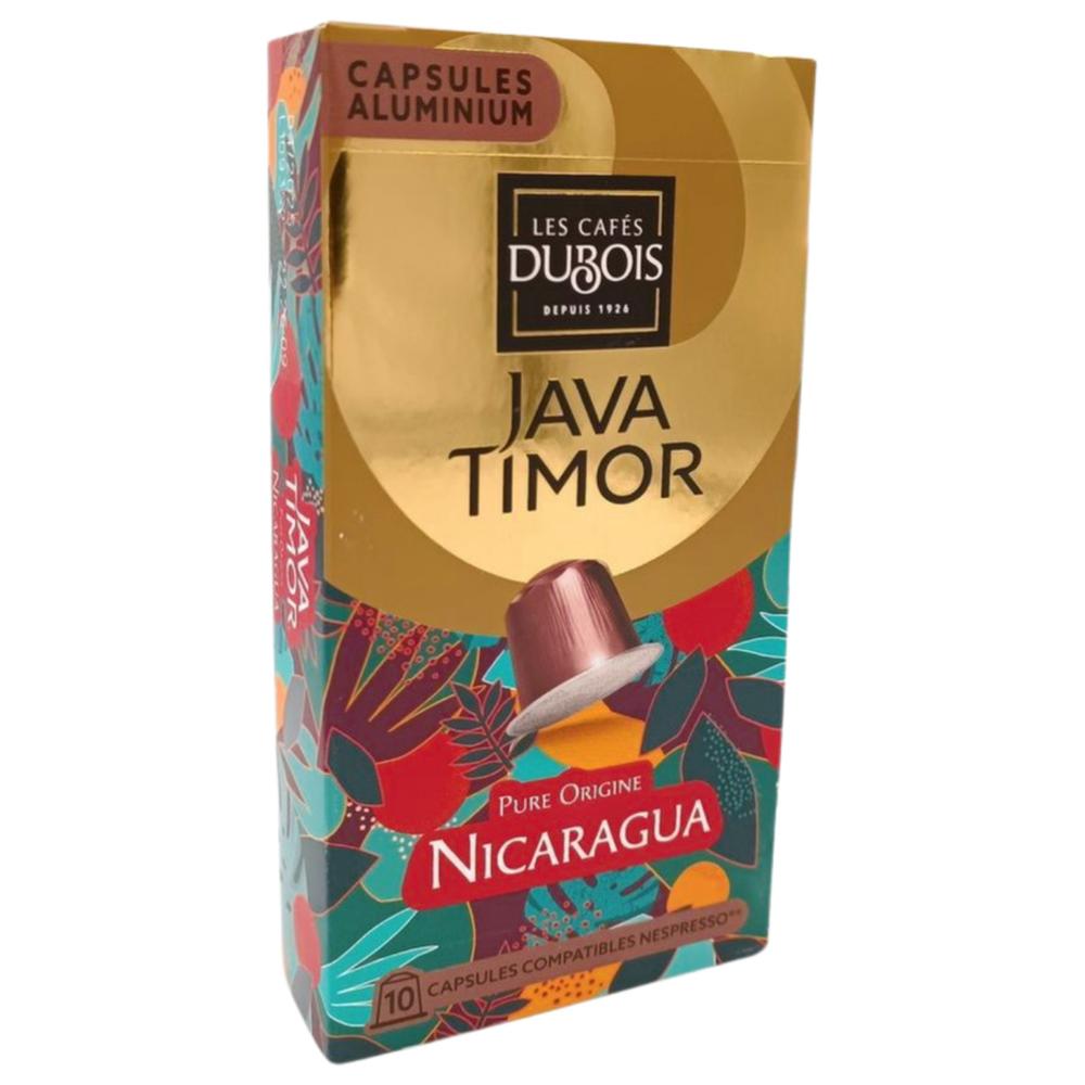 Café en Capsules Nicaragua Java Timor 10 unités.