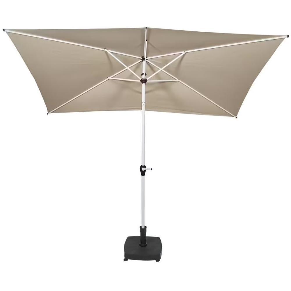 Parasol Malaga Balein en Acier Toile 100% Polyester L 200xP 300xH 248cm
