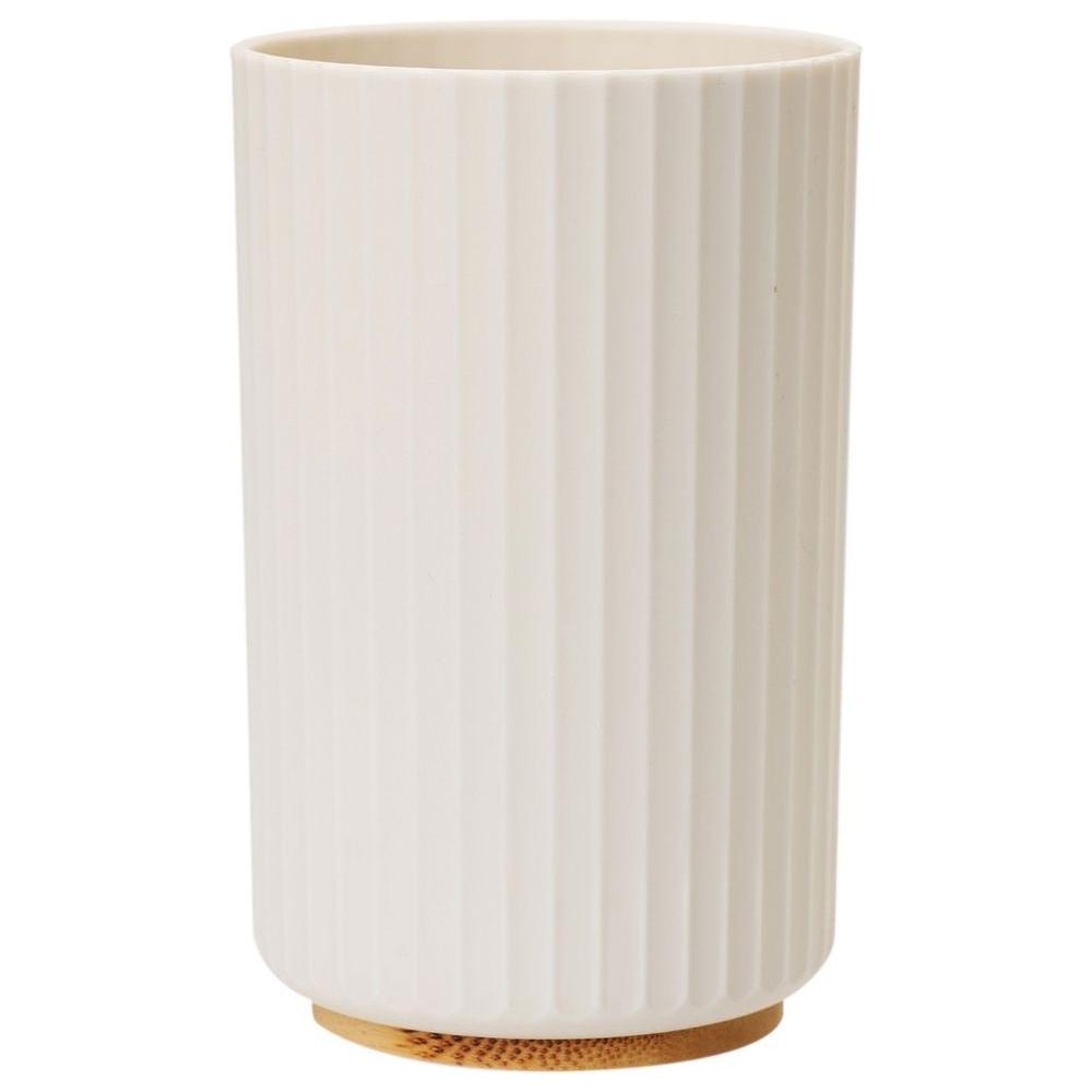 Gobelet Bambou PVC Beige Kasa