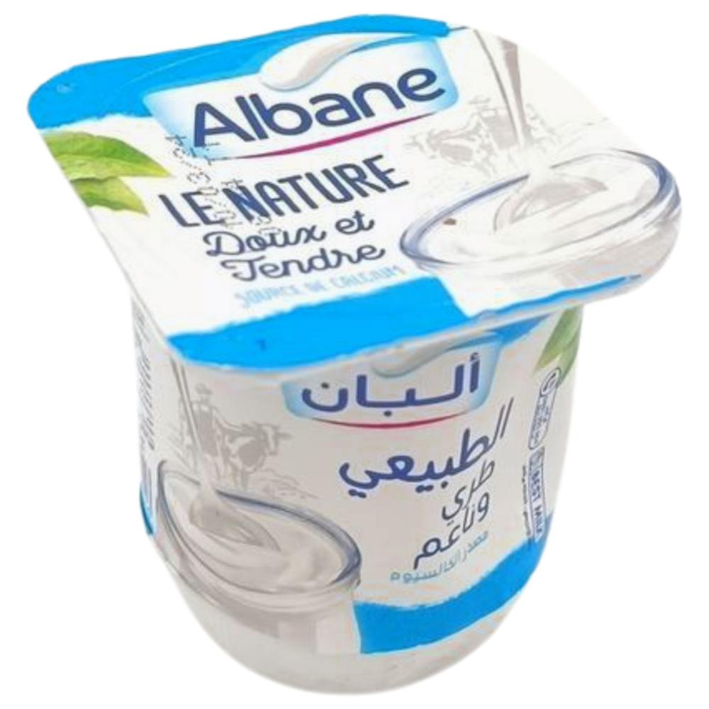 Yaourt à cuillère Nature Albane 110g.