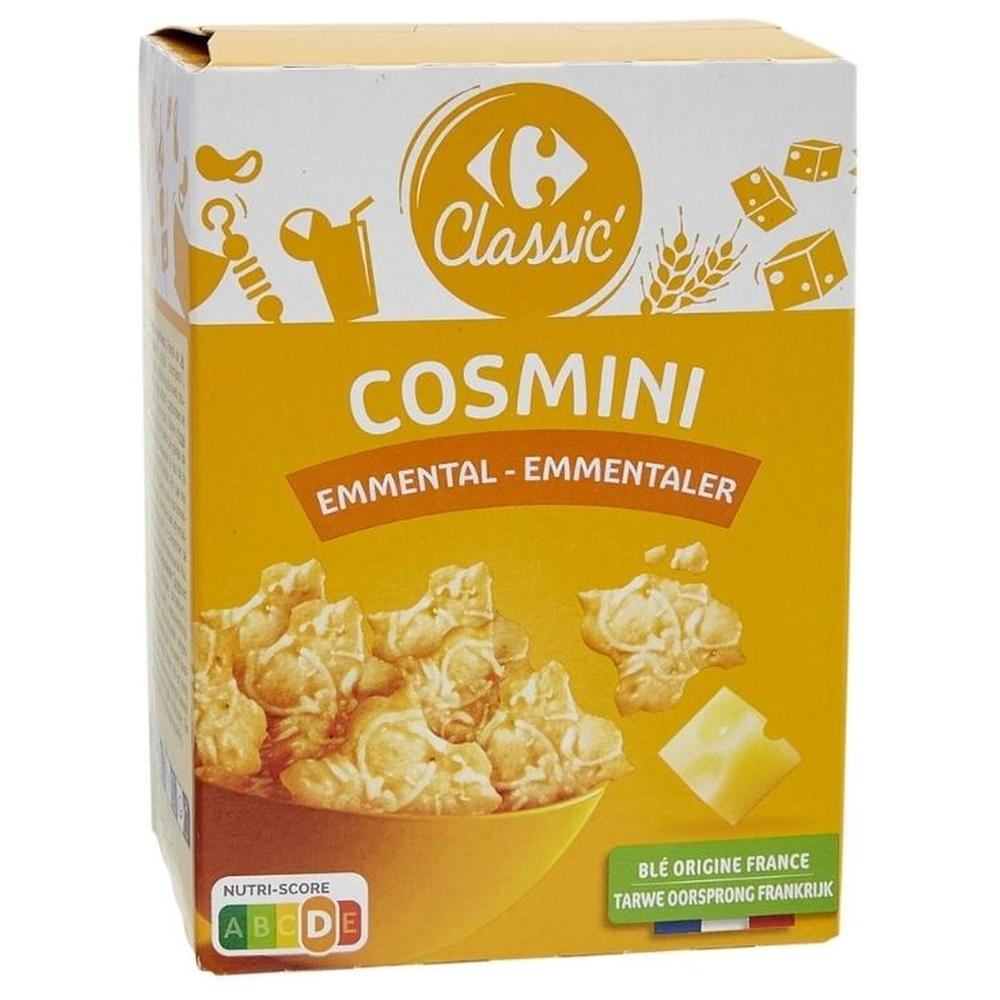 [531092] Crackers Emmental Carrefour Classic 105g