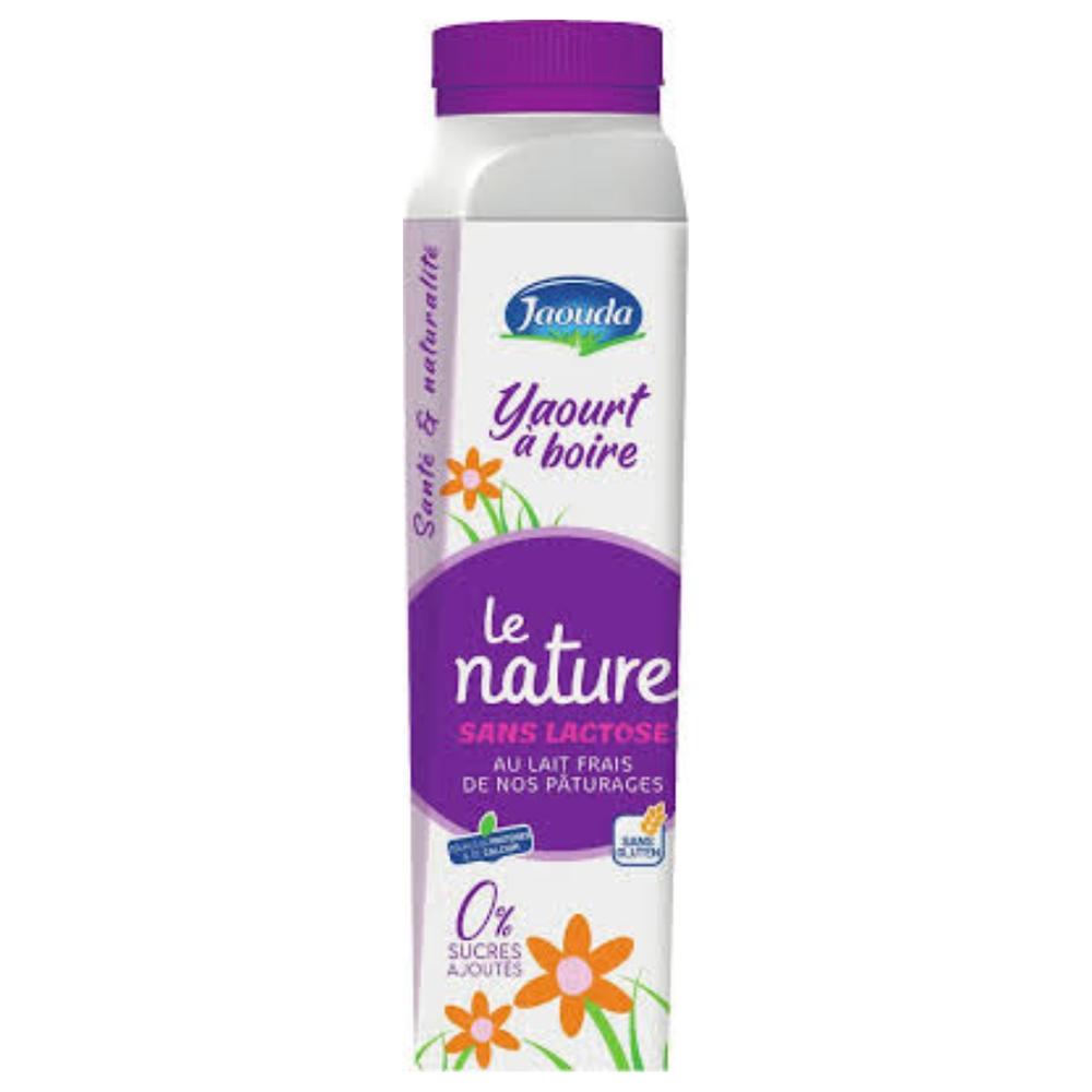 [708637] Yaourt à Boire Nature Sans Lactose Jaouda 330g.