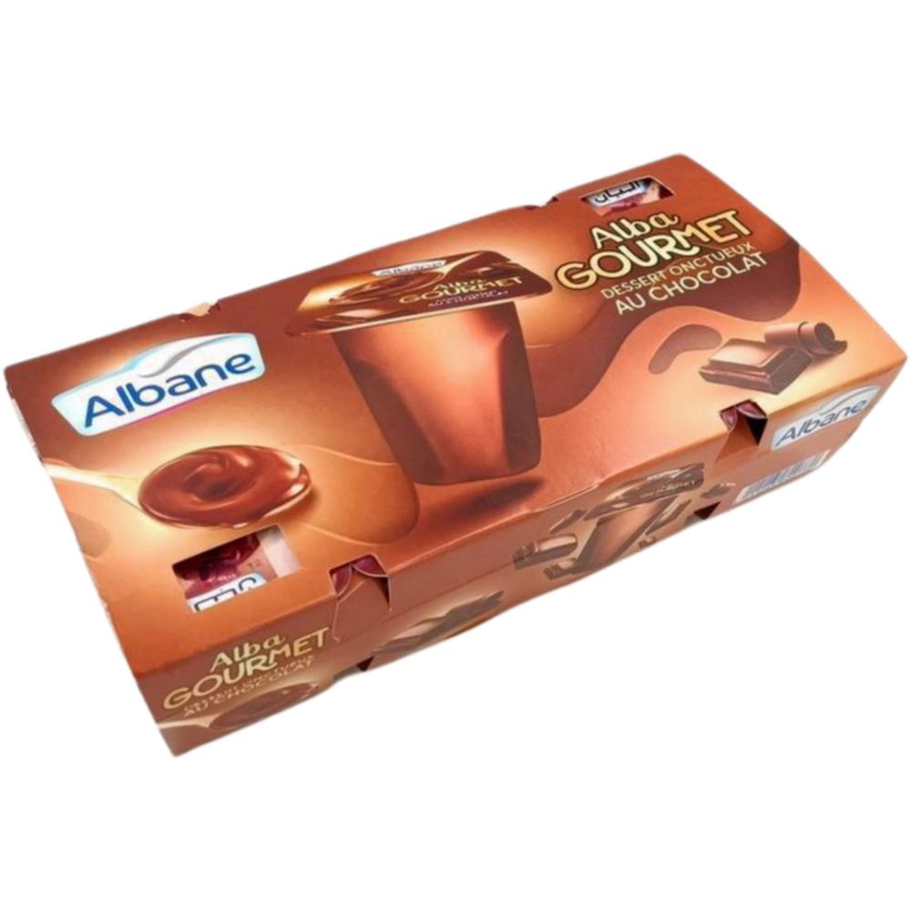 [689405] Pack Crème Dessert Au Chocolat Albane Gourmet 8x80g.