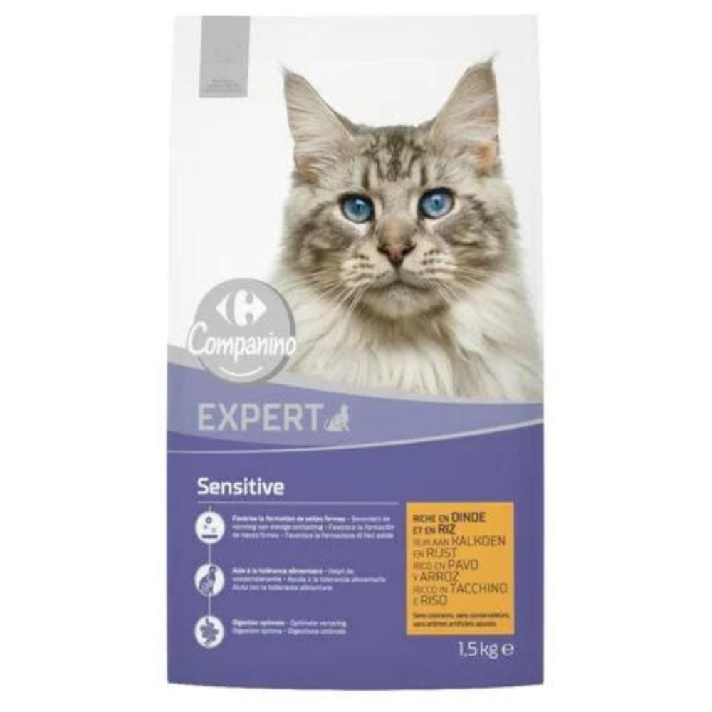 [704790] Croquettes pour Chat Carrefour Companino 1,5kg