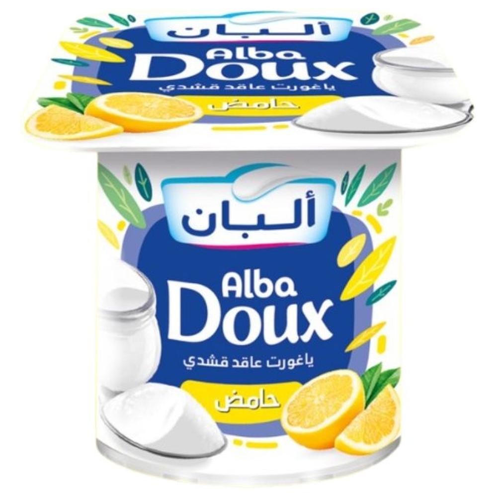Yaourt à Cuillère Brassé Citron Albane 110g.