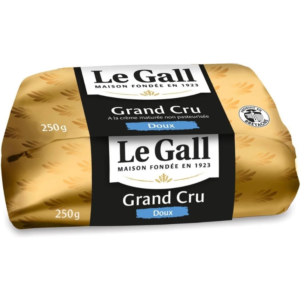 [710752] Beurre Crème Maturée Moulé Doux Le Gall 250g.