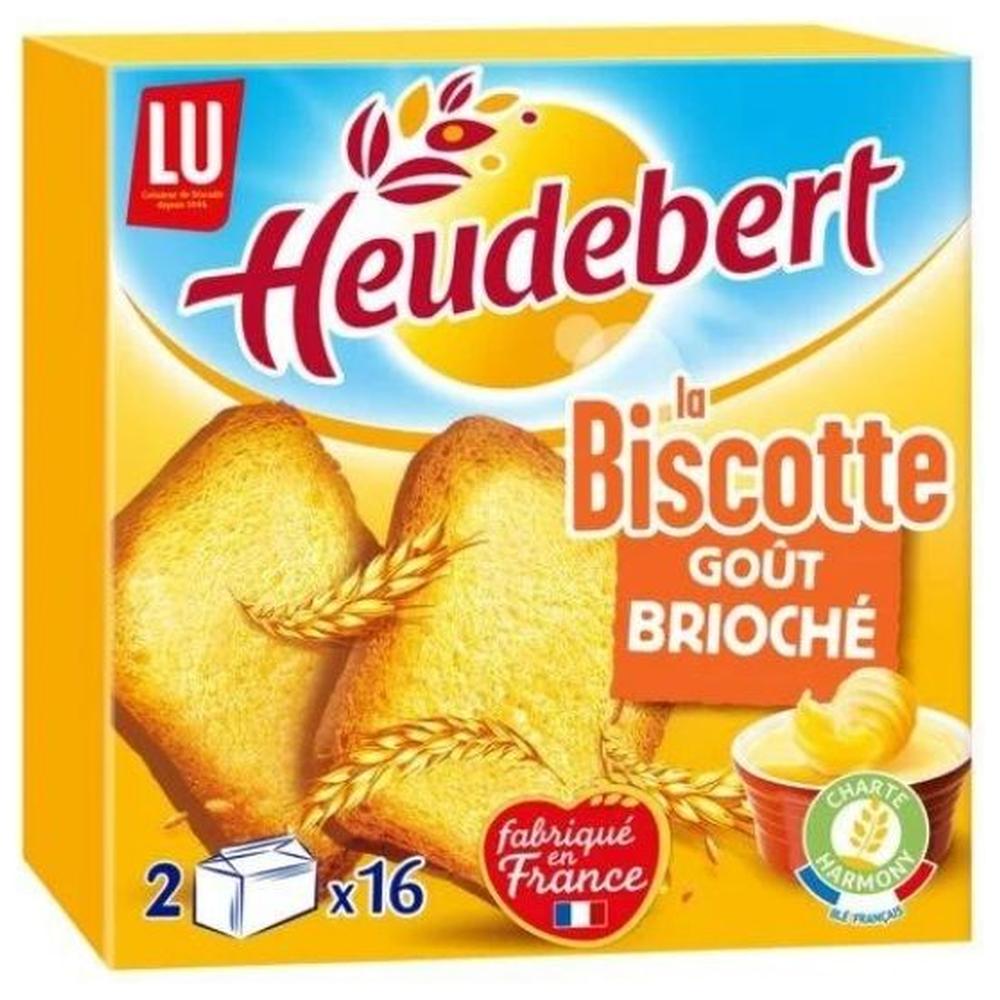 [662530] Biscottes Goût Brioché Heudebert Lu 290g