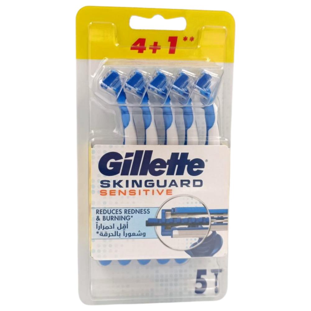 Rasoir Skinguard Disposable Gillette 4+1.
