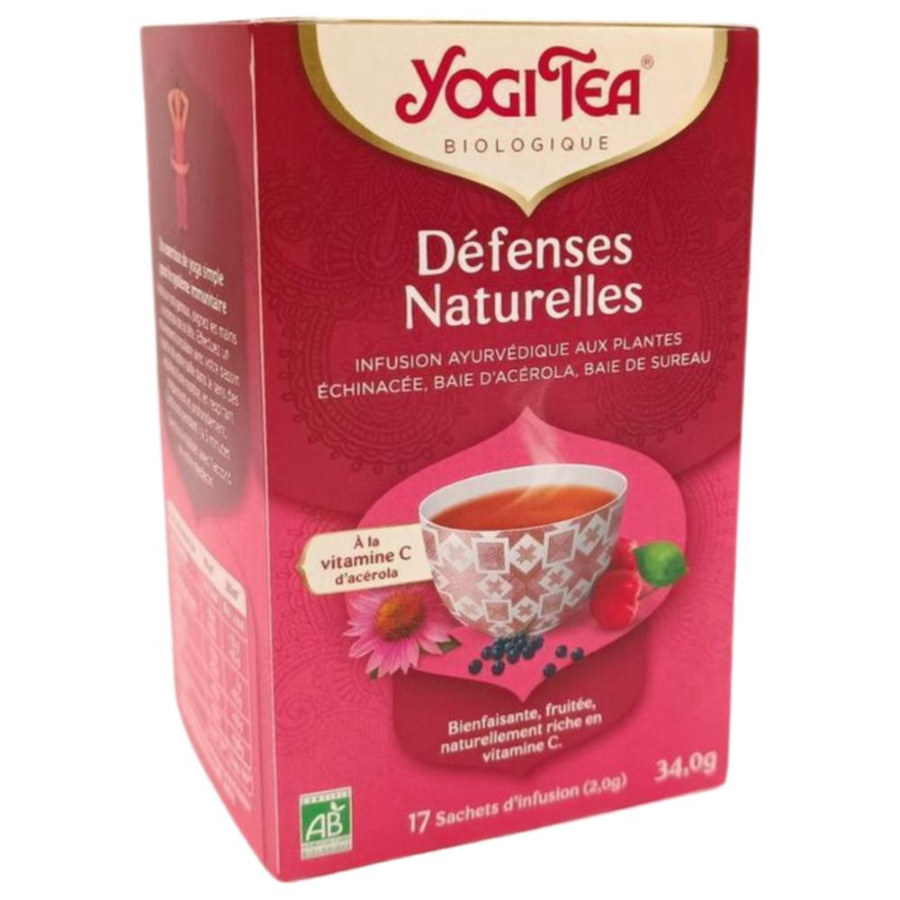 Infusion Bio Défenses Naturelles Yogi Tea 34g.