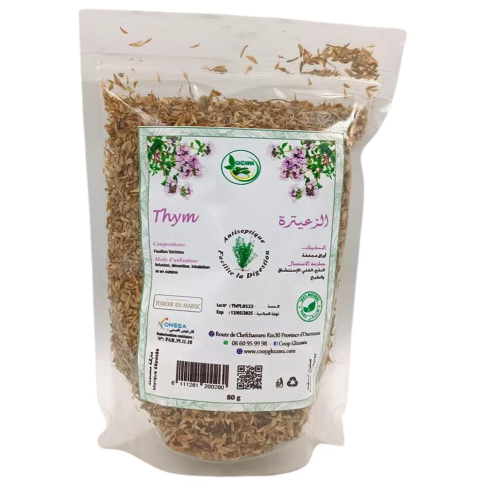 [576610] Plantes Séchées Thym Ghzaoua 80g