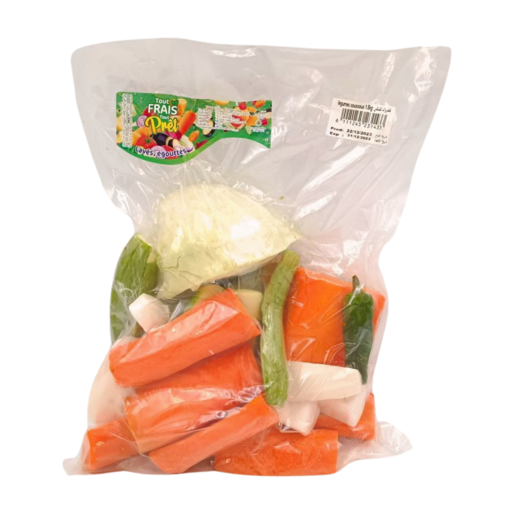 Légumes Couscous 1,5Kg.