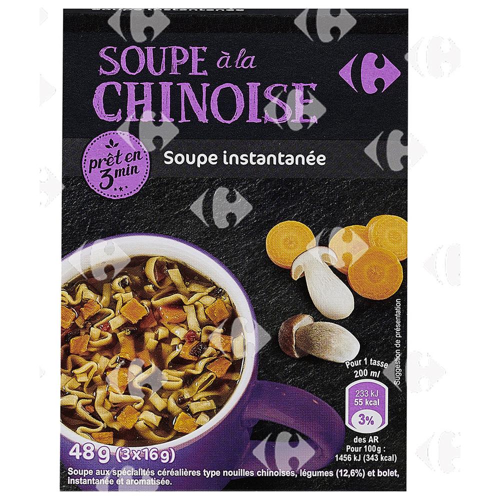 Soupe À La Chinoise Carrefour 48g.