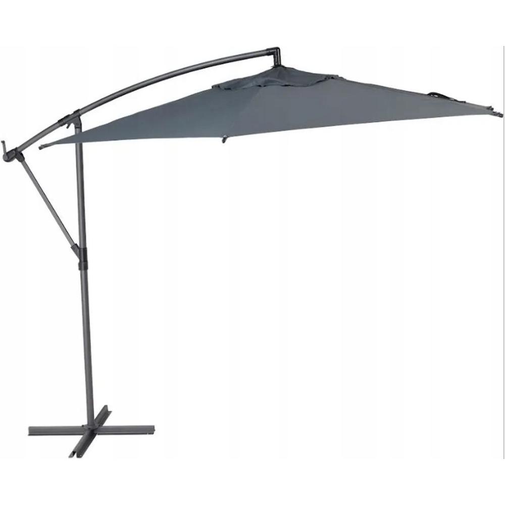 [693771] Parasol Ronda Anthracite Baleine en Acier 300x250cm