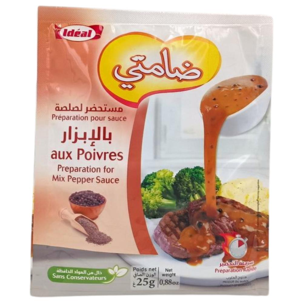 [489696] Sauce Poivres Damti Idéal 25g.