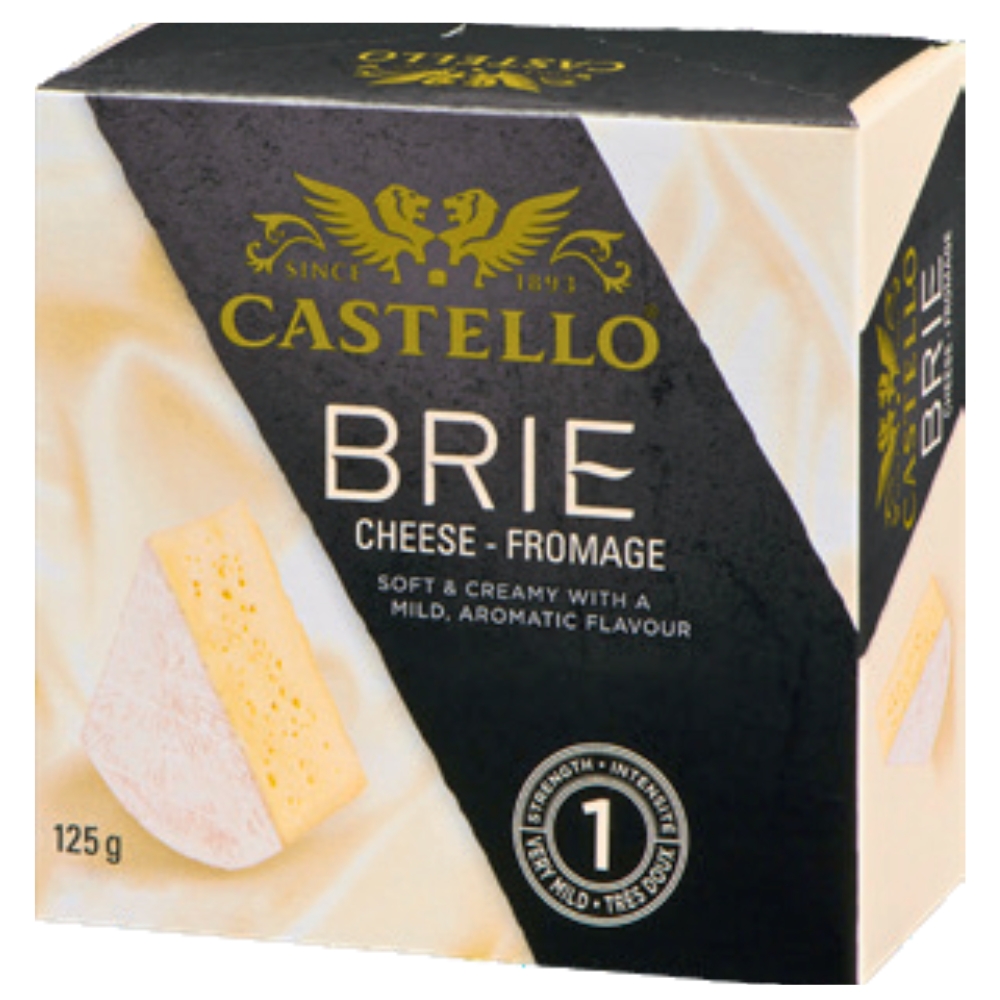 Fromage Brie Castello 125g.