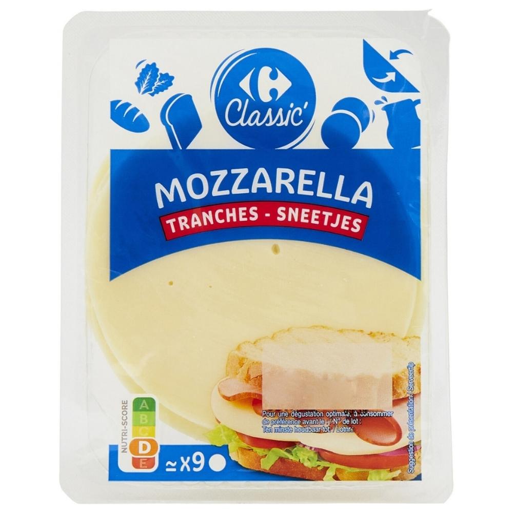 [188655] Mozzarella en Tranches Carrefour 200g 9 tranches