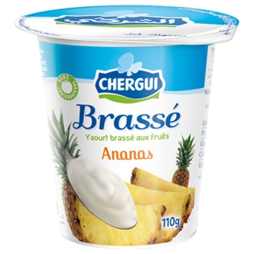 Yaourt à La Cuillère Brassé Ananas Chergui 110g
