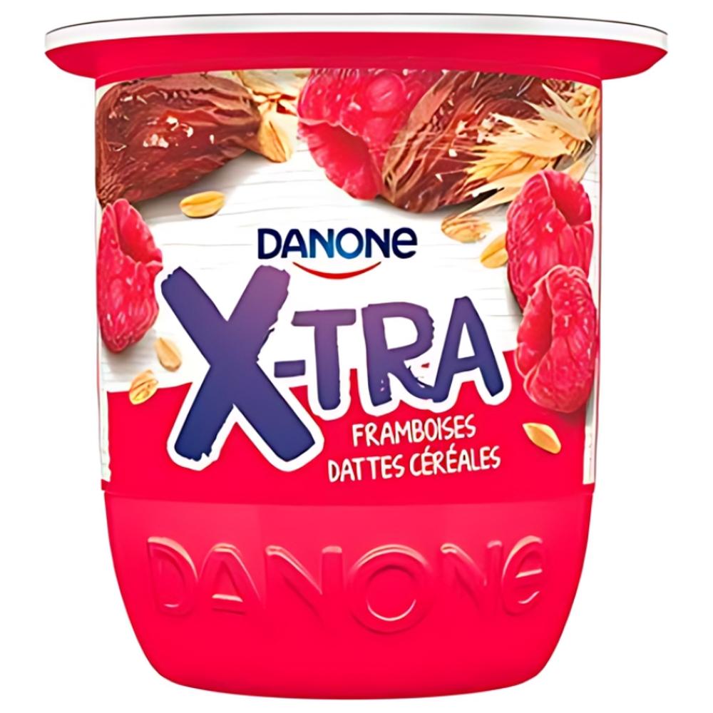 Yaourt à La Cuillère Brassé Framboise Datte Céréales Xtra Danone 110g