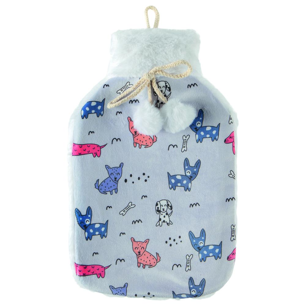 Bouillotte avec Housse Motifs Chiens Kasa 2L