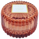Bougie en Verre avec Couvercle Ocre Cotton Candy Kasa 5 cm