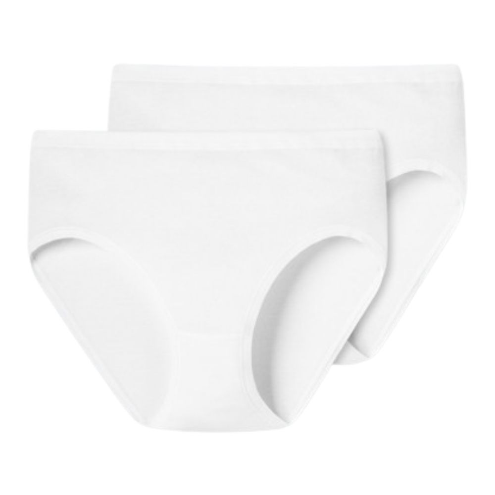 [679658] Lot 3 Slips Femme Coton Dentelle Blanc