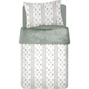 Set de Draps Microfibre Beige Fleur Kasa 160x270cm