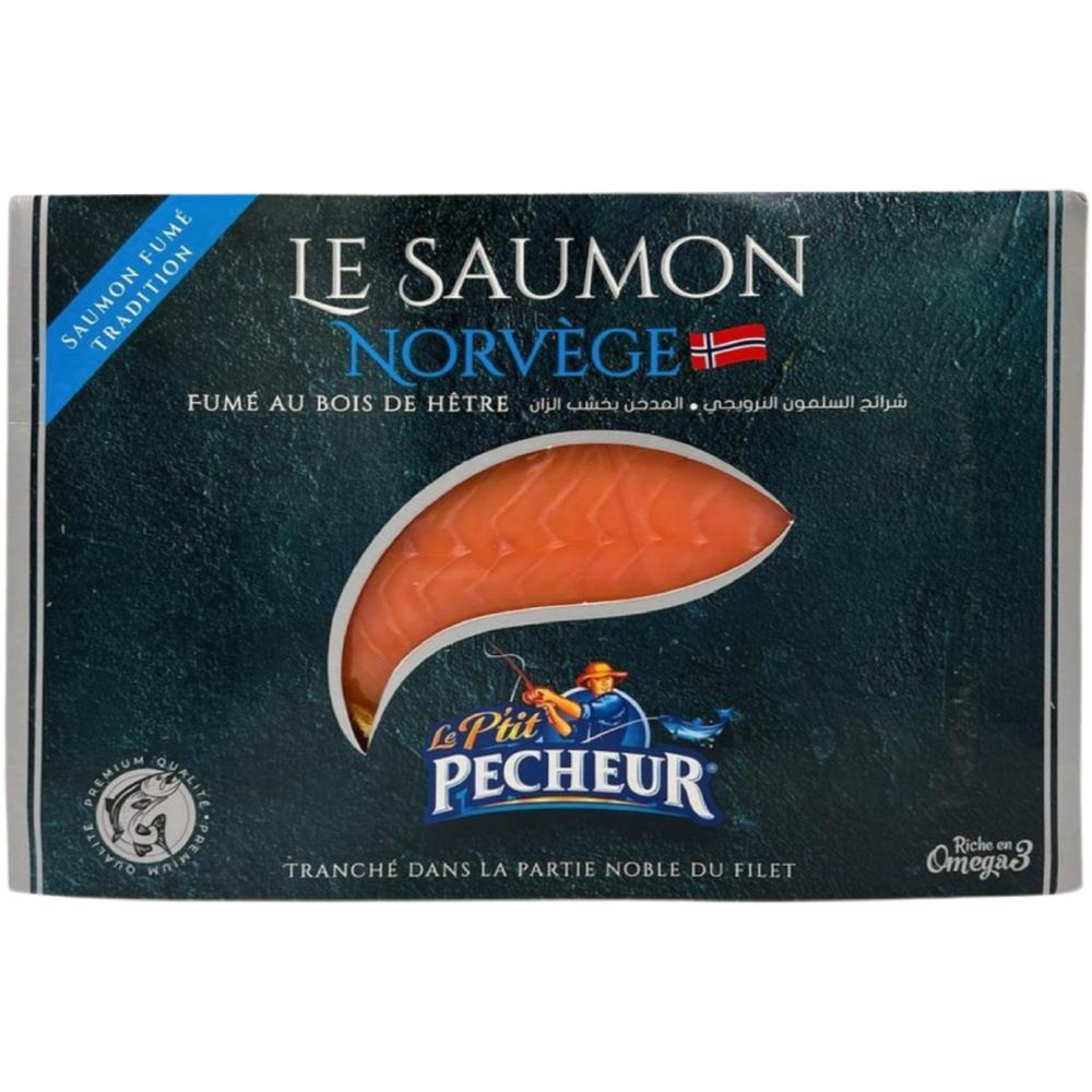 [456956] Saumon Fumé Norvège Le P'tit Pêcheur 200g