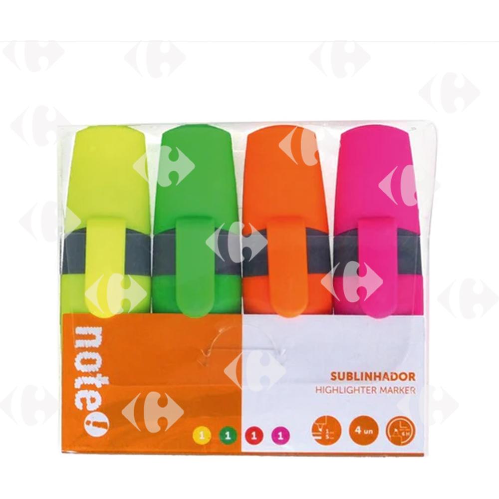 [700176] Marqueur Fluorescent Note 4 unités