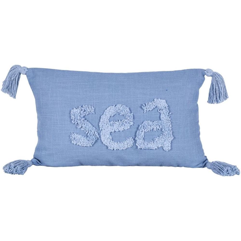 Coussin Réctangulaire Mer Bleu Kasa 30x50cm