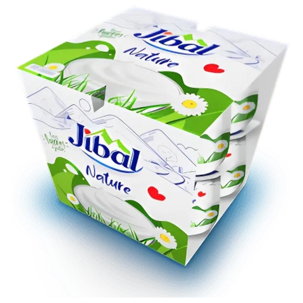 [365600] Pack Yaourt Brassé Nature Pot Jibal 8x100g