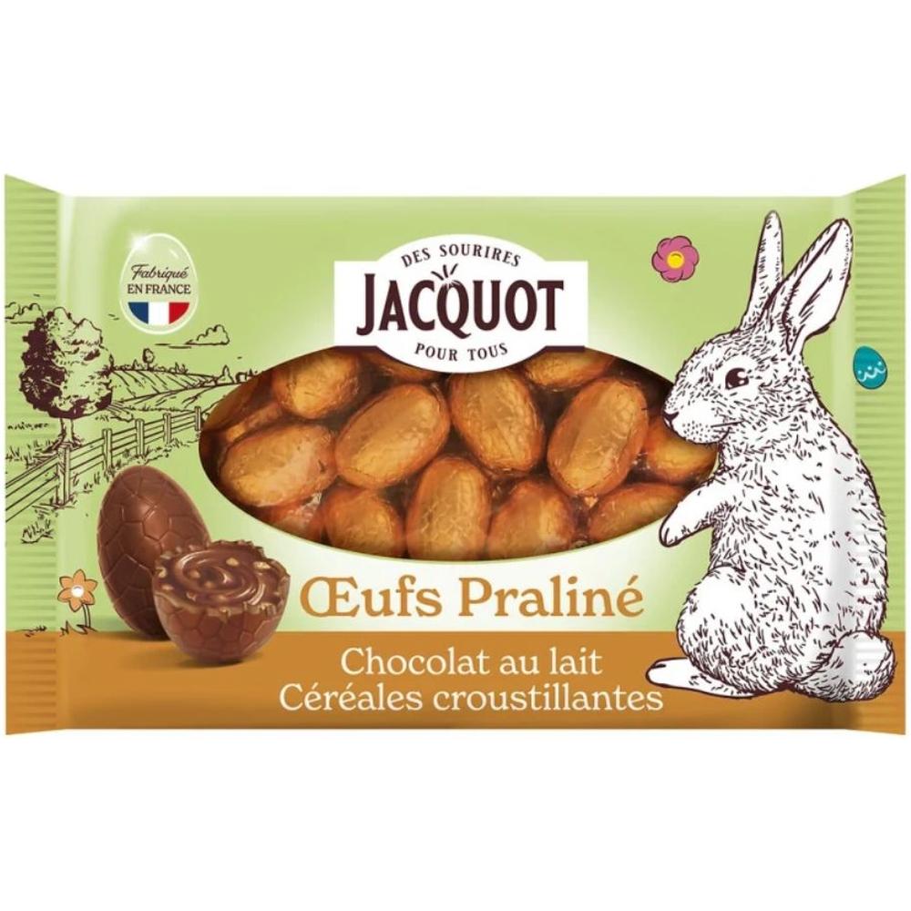 [730571] Sachet Œufs Praliné Lait Croustillant Jacquot 100g