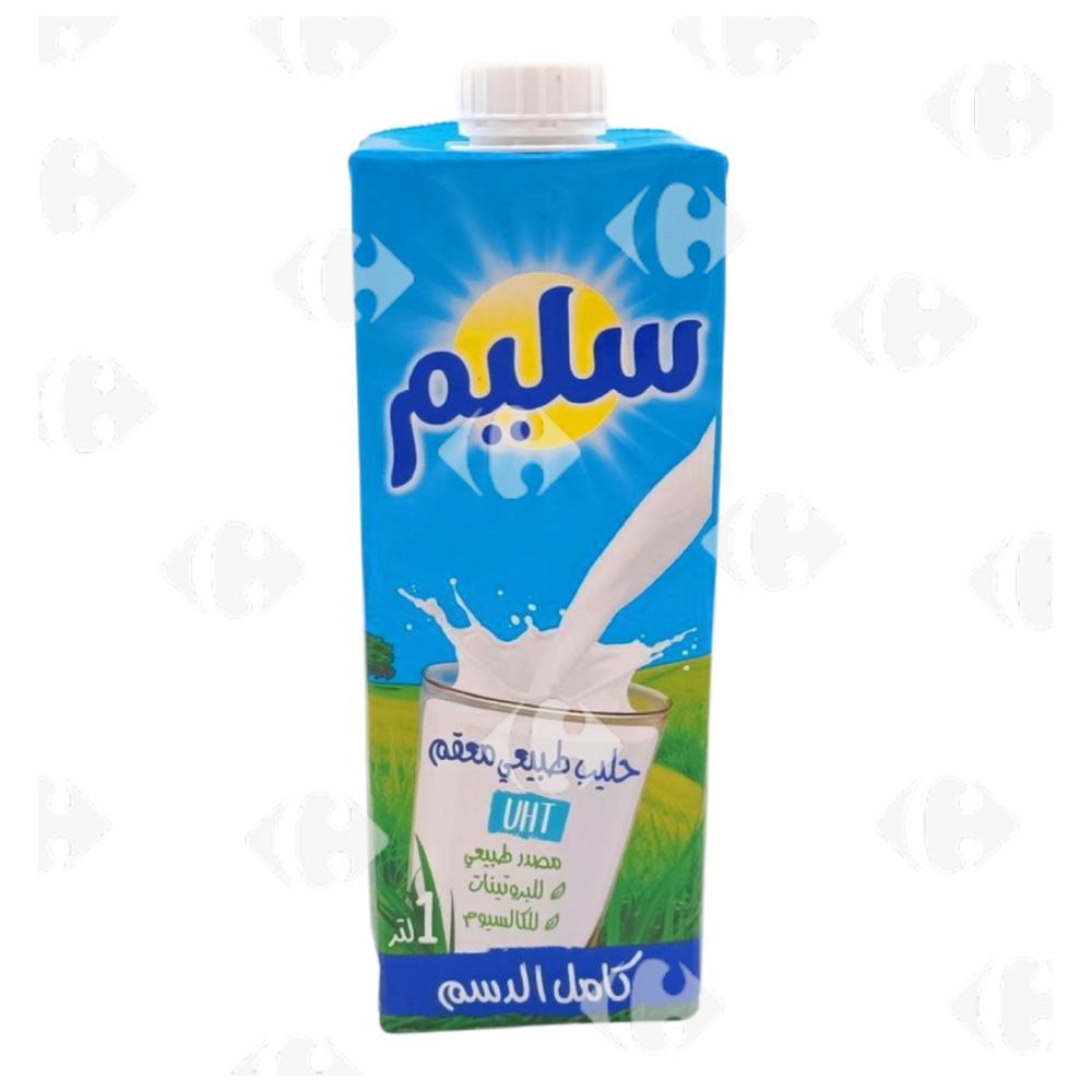 Lait Entier Naturel UHT Salim 1L.