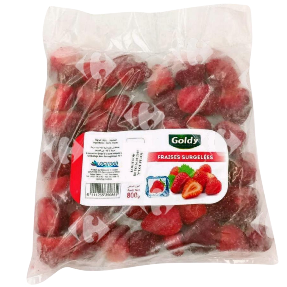 Fraises Surgelées Goldy 800g.