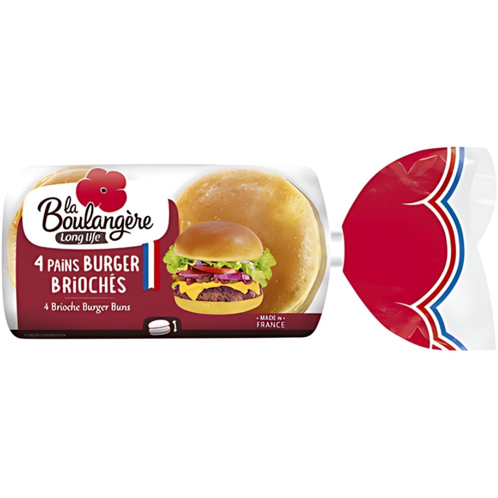 [699808] Burger Bun Brioché La Boulangère 200g 4 unités