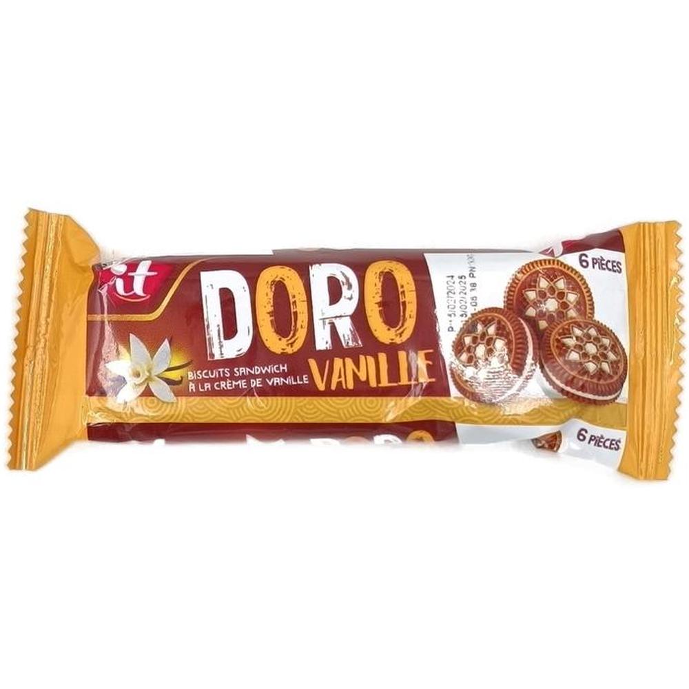 [714822] Biscuit Sandwich Vanille Doro It 32g