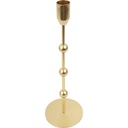 Bougeoir en Métal Doré Kasa 24cm