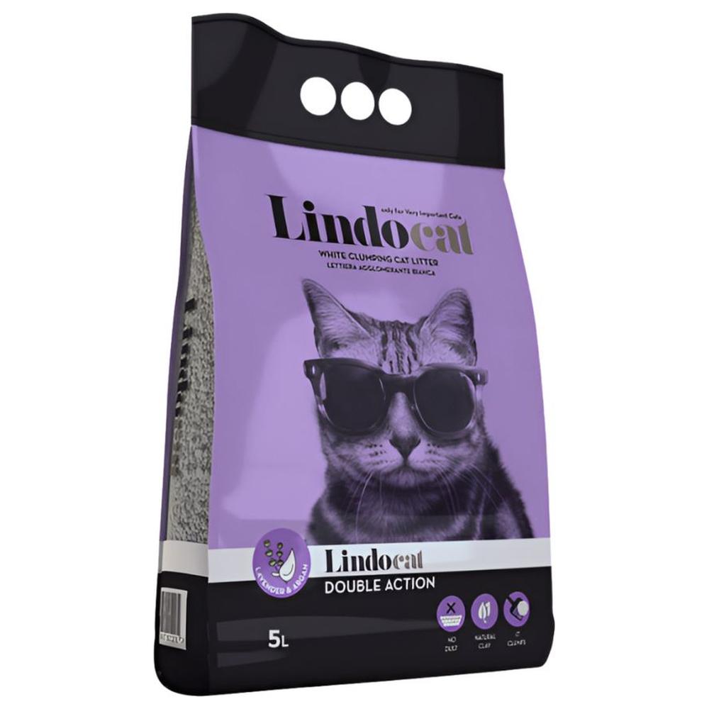 Litière Double Action Lavande Lindocat 5L