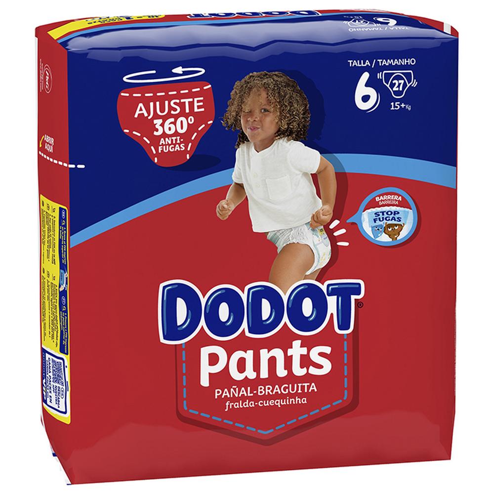 Couches-Culottes Taille 6 (15kg+) Dodot Pants 27 unités