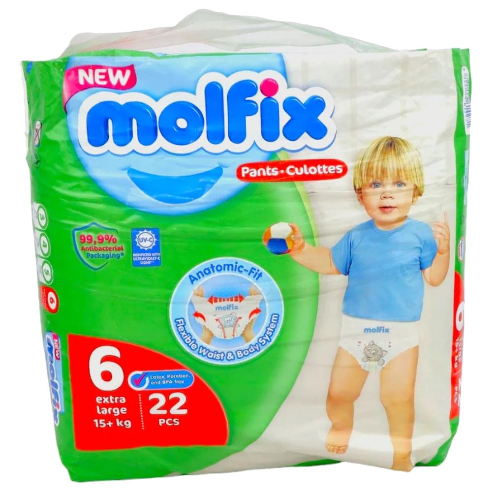[634365] Couche Culotte Extra Large Twin Molfix 22 unités