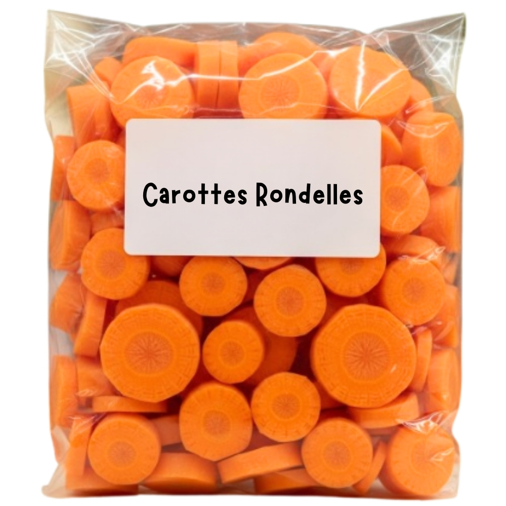 Carottes Rondelles Sachet 250g