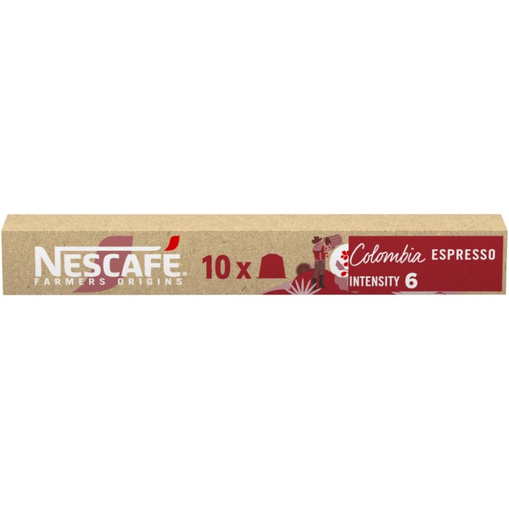 [721153] Capsules de Café Colombia Espresso Intensité 6 Nescafé 10 unités