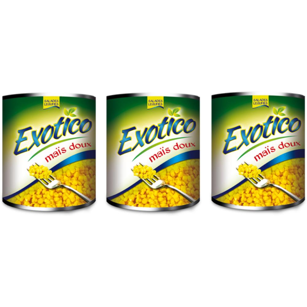 Maïs Doux Tripack Exotico 3x130g