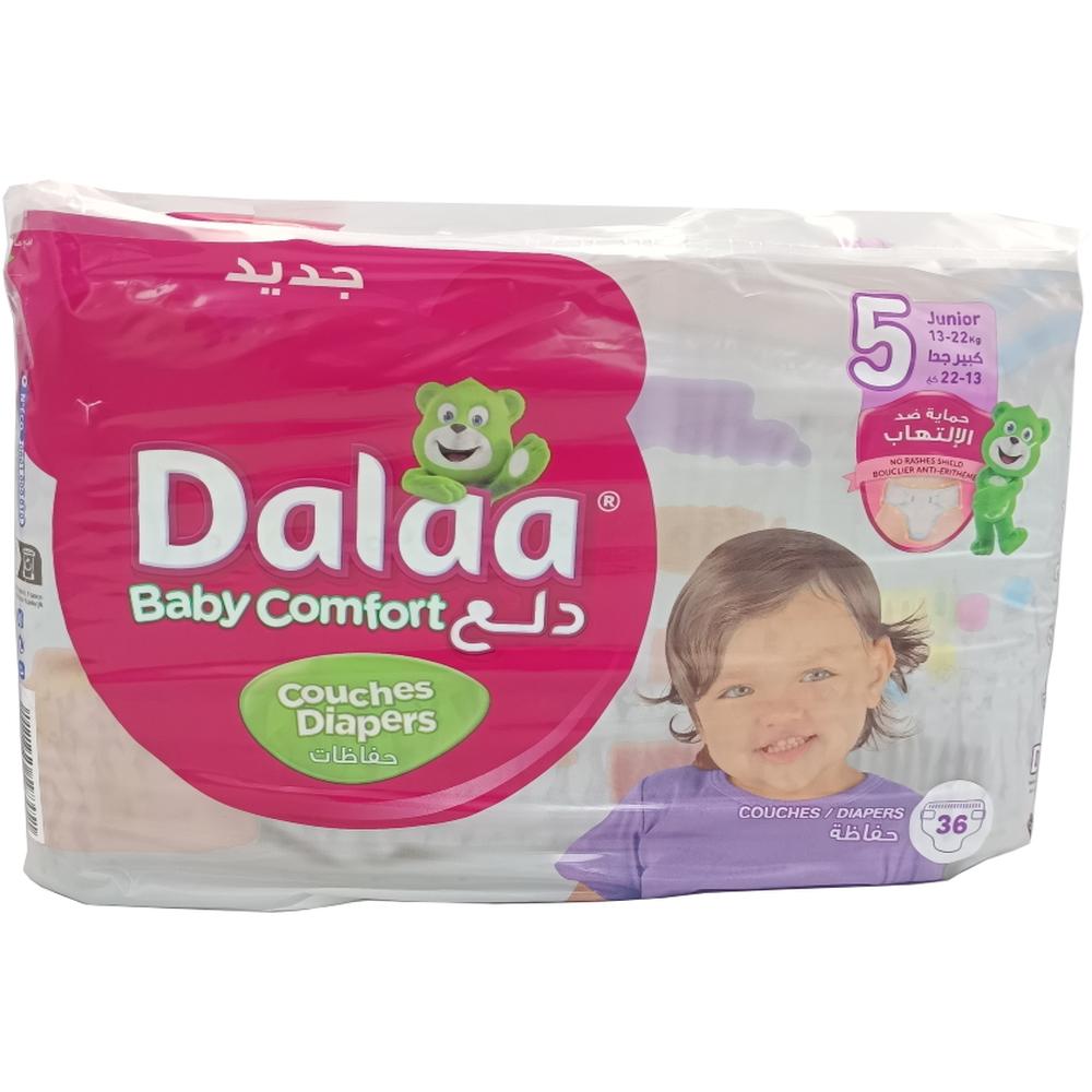 [689437] Couches Confort Bébés Junior Dalaa 36Unités