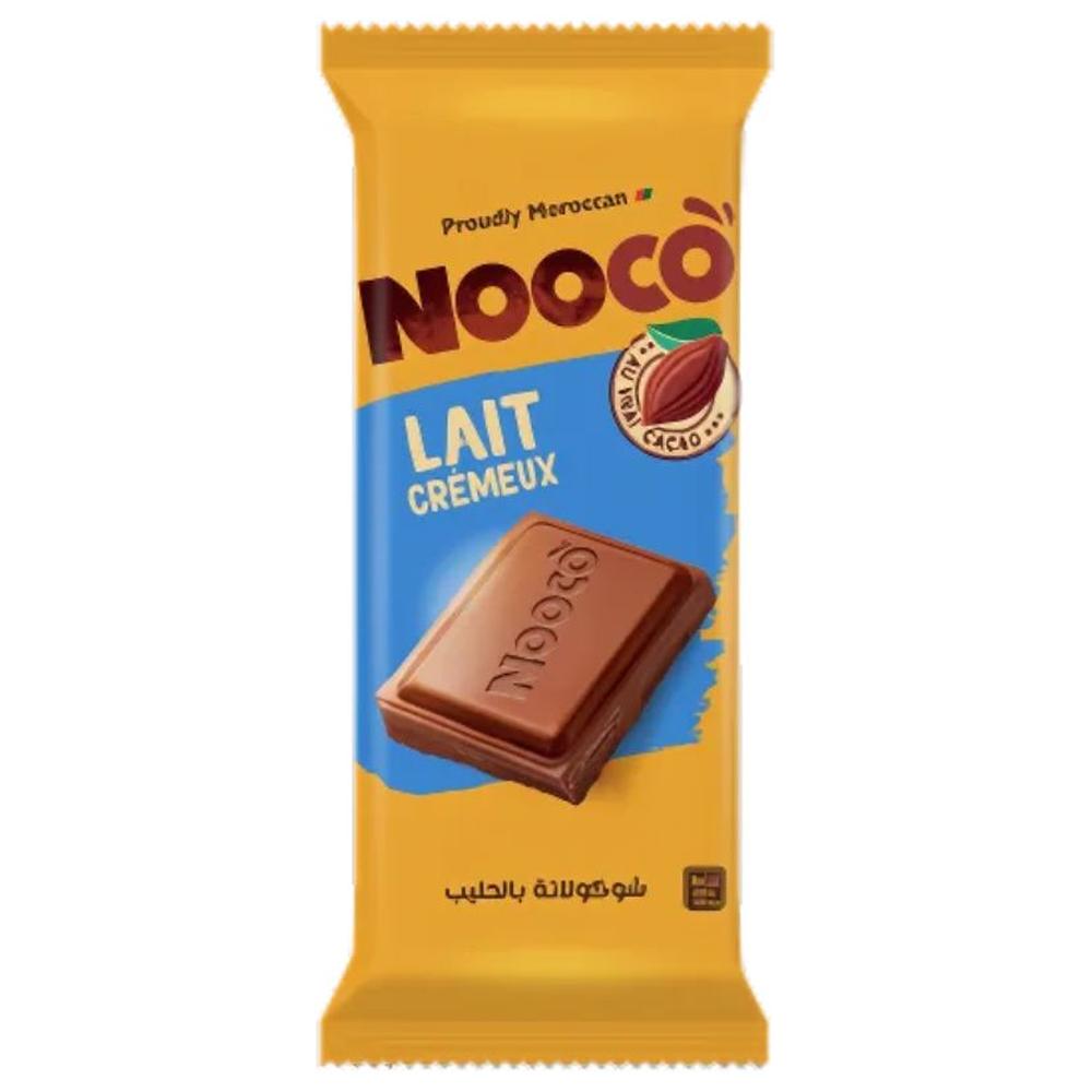 [716737] Tablette de Chocolat au Lait Crémeux Nooco 95g
