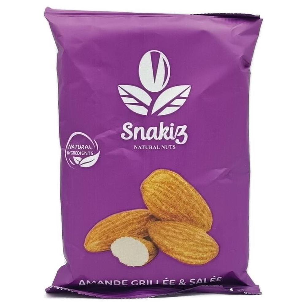 Amandes Grillées et Salées Snakiz 100g