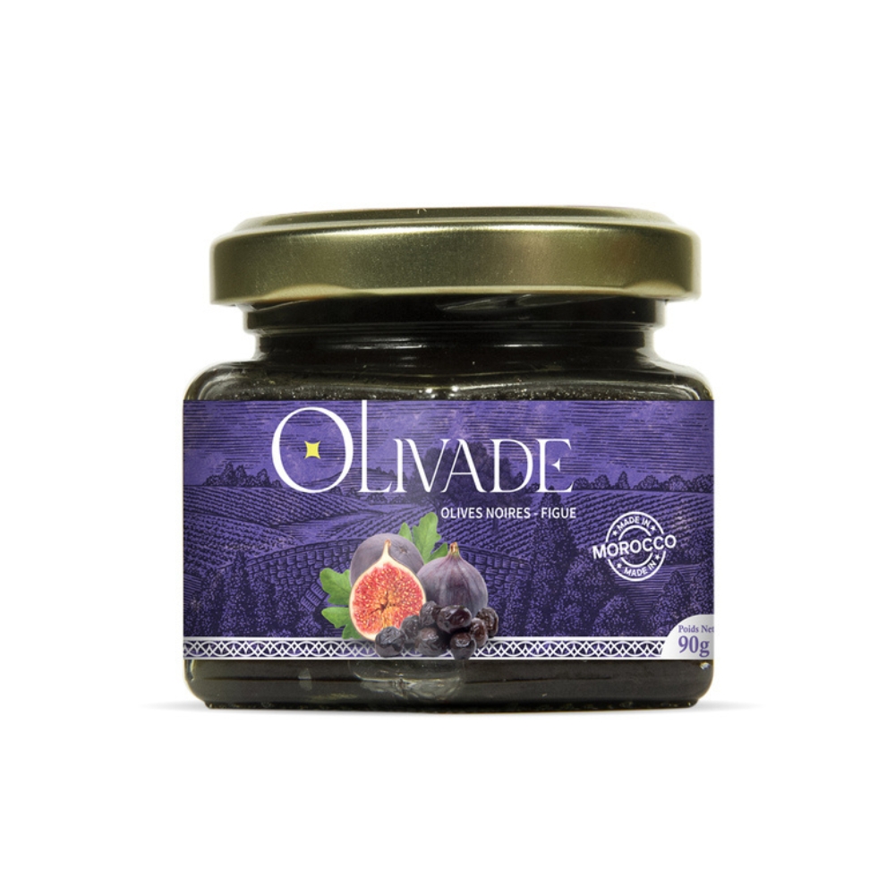 La Douce Tapenade Olive Noire Figue 90g