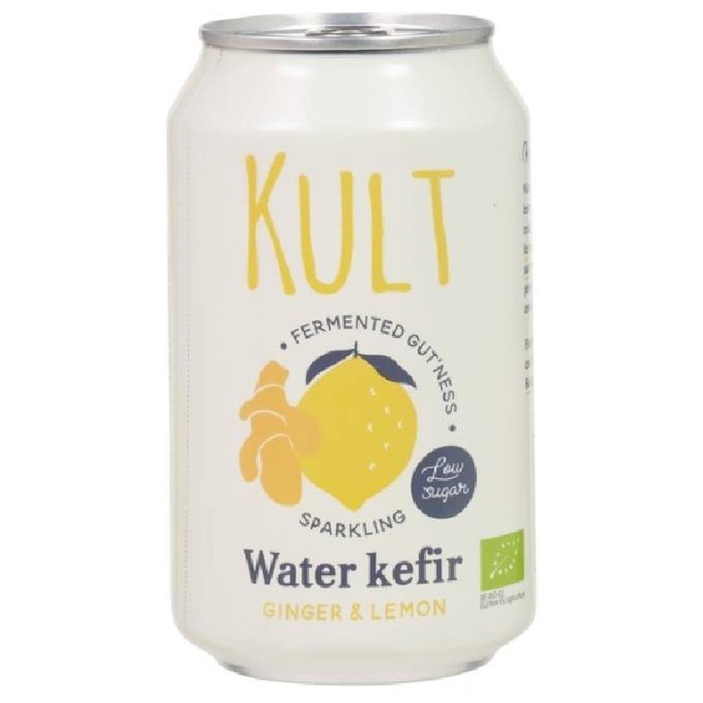 [720914] Kéfir Gingembre Citron Kult Canette 330ml
